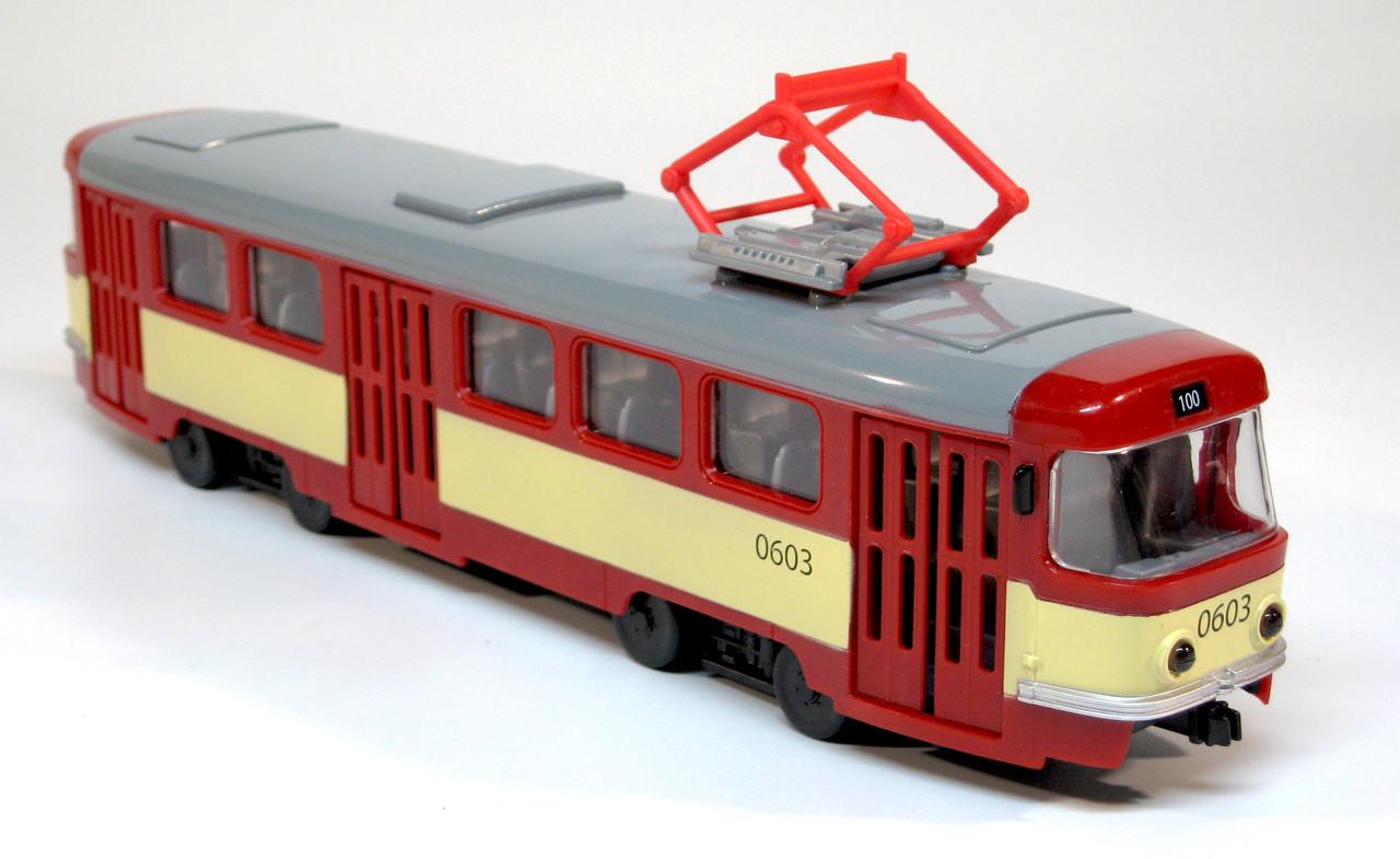 Трамвай 9708 D Червоно-жовтий (9708 D) Трамвай 9708 D Червоно-жовтий (9708 D)