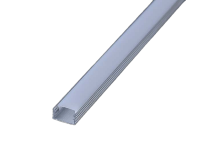 Профіль для світлодіодної стрічки накладний 2 м  (28326)