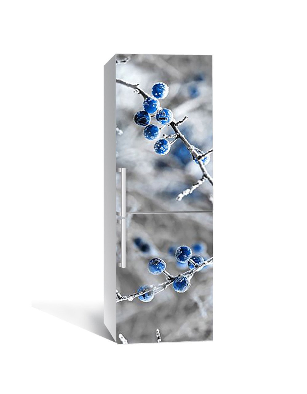 Наклейка 3D на холодильник Zatarga Забытая черника виниловая 650х2000 мм (1323465806)