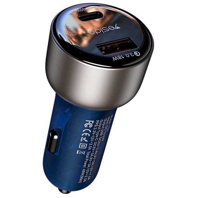 Зарядное устройство Yesido Y52 PD 48W/QC3.0 (20930494) Зарядное устройство Yesido Y52 PD 48W/QC3.0 (20930494)