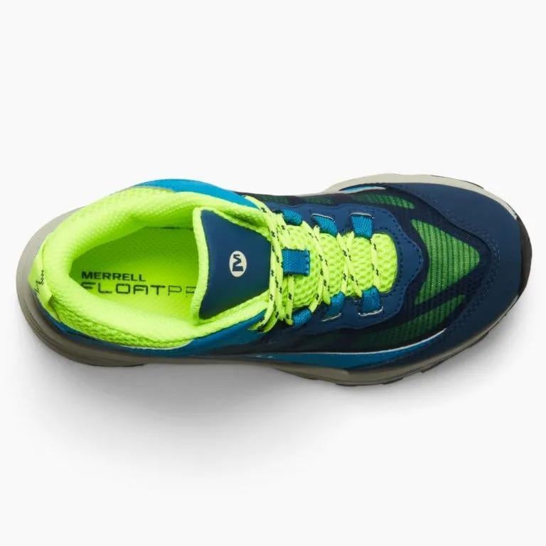Черевики дитячі зимові Merrell Moab Speed Mid Waterproof р. 38 26,3 см Navy/Hi Viz (14193974) - фото 4