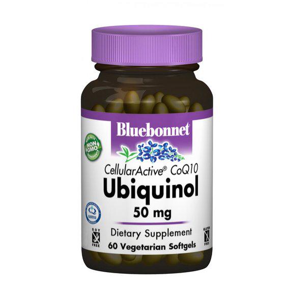 Коензим Bluebonnet Nutrition Cellular Active Ubiquinol 50 мг 60 Caps