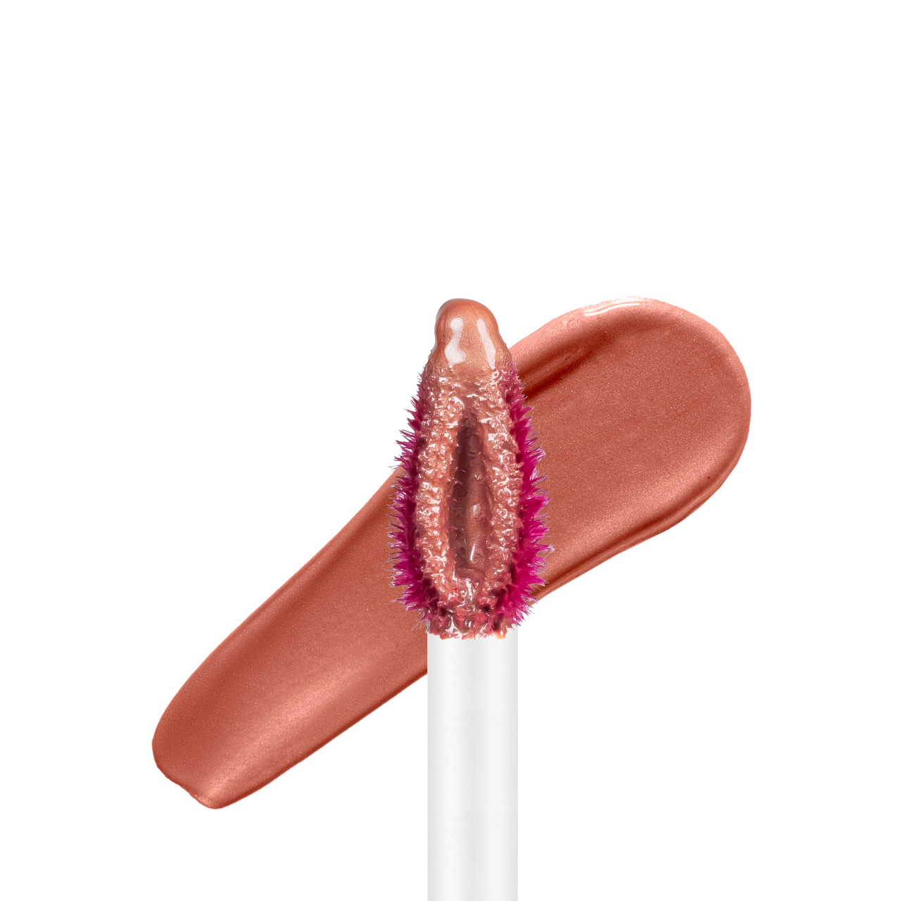 Блиск тінт для губ Neverti Soft Tint Lipgloss NP802 002 Бежевий - фото 3 Блиск тінт для губ Neverti Soft Tint Lipgloss NP802 002 Бежевий - фото 3