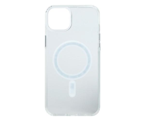 Чехол-накладка MagSafe Clear Full Size для Apple iPhone 14 Plus Transparent