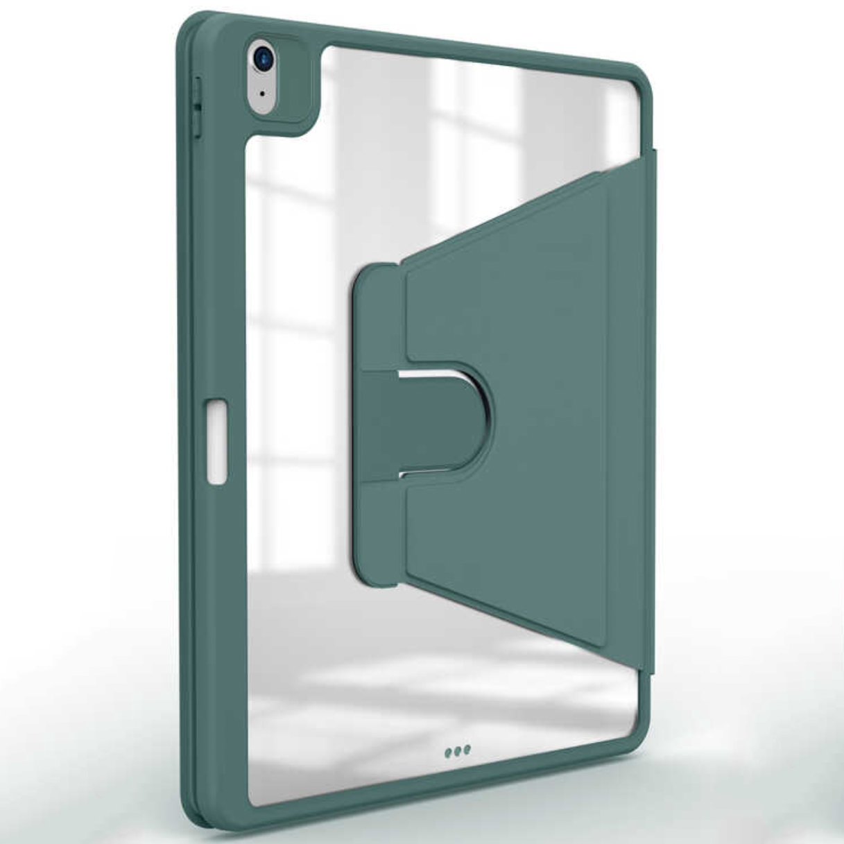 Чехол - книжка, обложка WIWU Waltz Rotative Case for iPad Air 4th 10.9/iPad Pro 11, Dark Green - фото 2