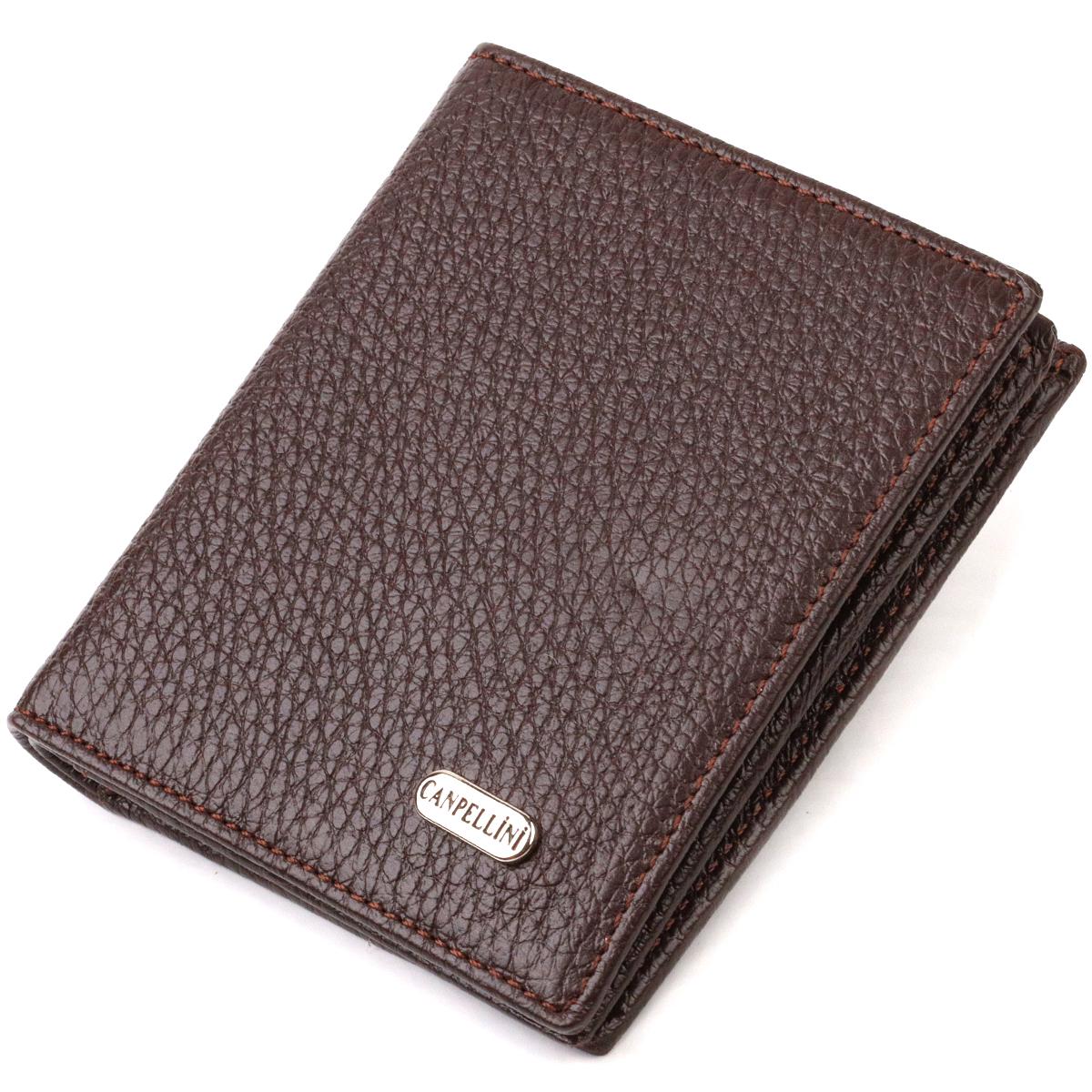 Портмоне мужское кожаное Canpellini 21740 Коричневый (55519)