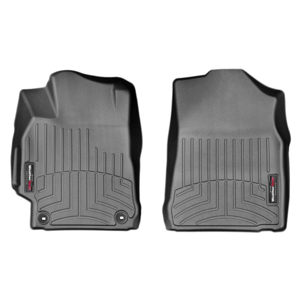 Коврики WeatherTech в салон Toyota Camry 2016- с бортиком передние 2 шт. Черный (447881)