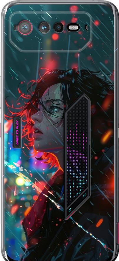 Чехол на Asus Rog Phone 6 Ночные огни (6096u-3401-42517) Чехол на Asus Rog Phone 6 Ночные огни (6096u-3401-42517)