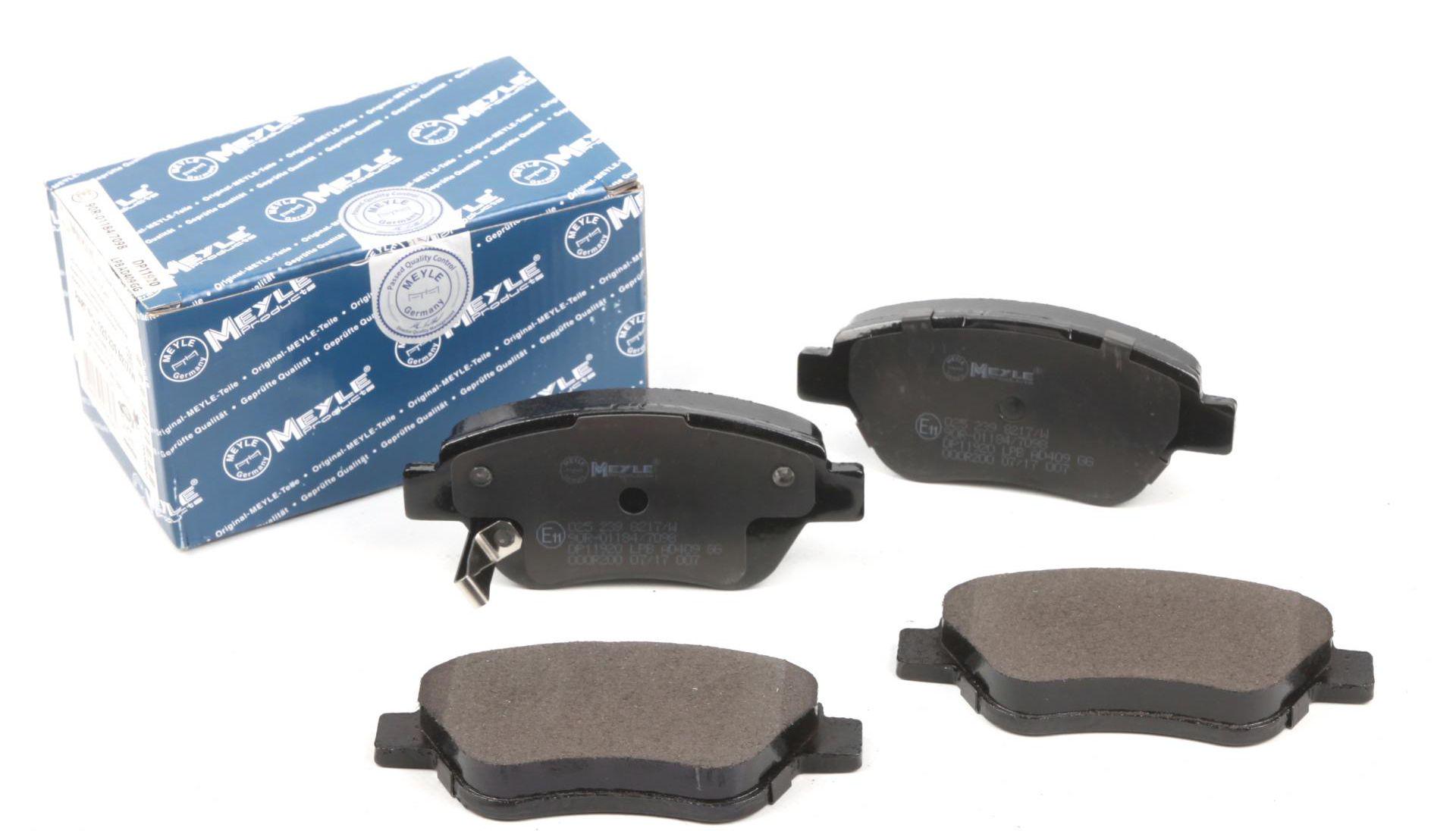 Колодки тормозные передние Meyle для Opel Corsa D 06- (025 239 8217/W)