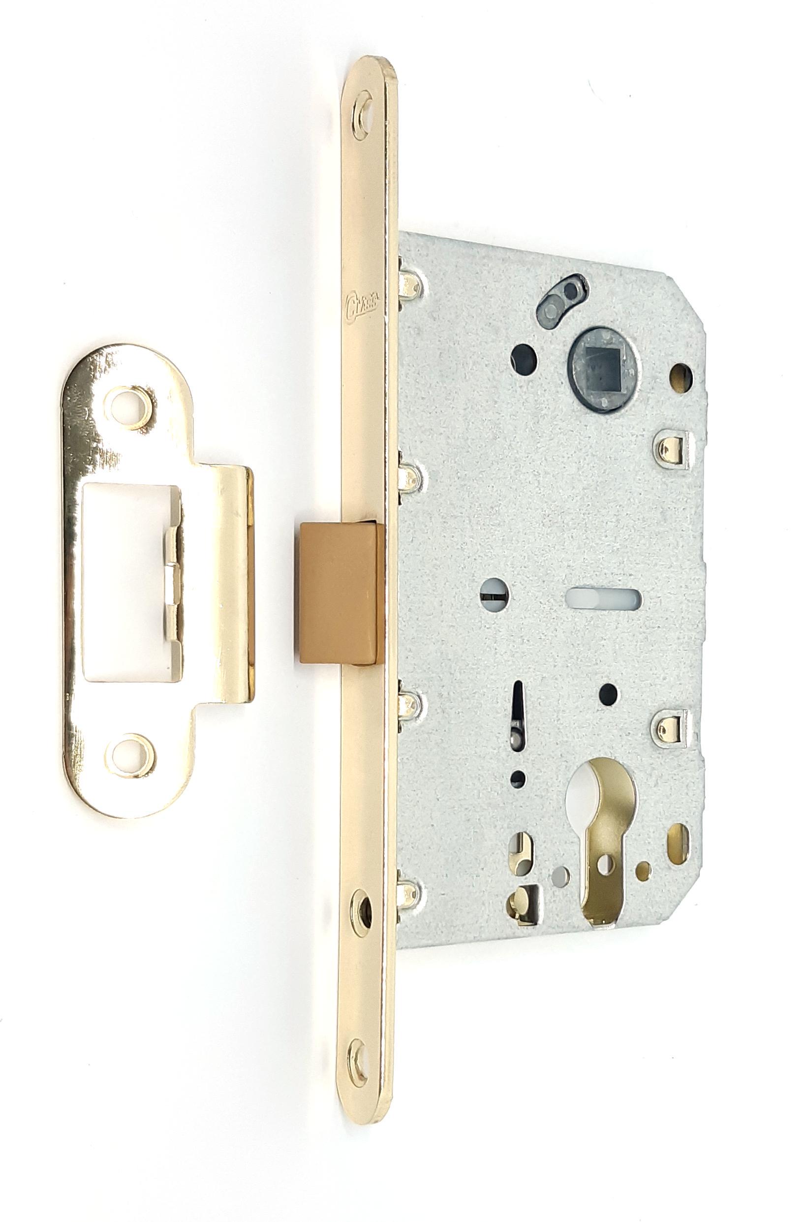 Замок врезной Class PZ 410C-S Kevlar G под сердцевину Латунь