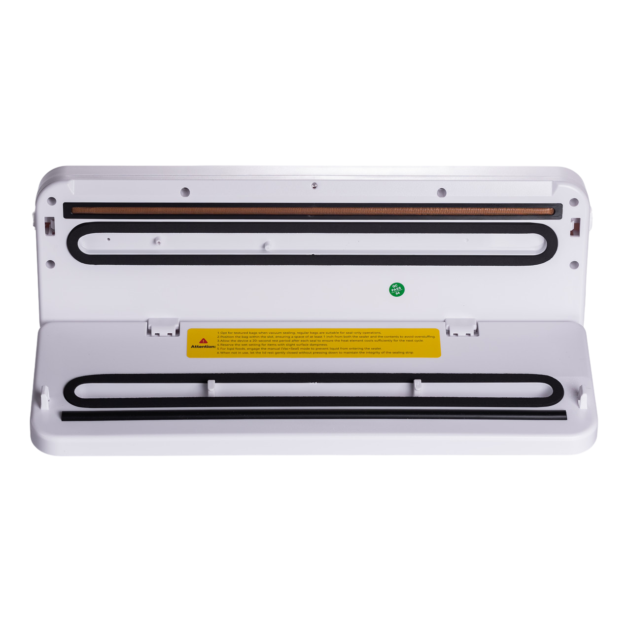 Вакуумний пакувальник кухонний для сухих та вологих продуктів 120 Вт 10 пакетів Білий (HP-11-18) - фото 7