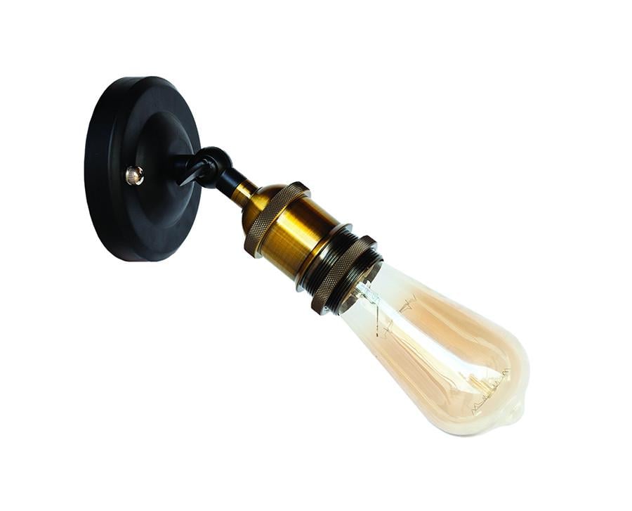 Бра Levistella 752WA1202-1 с патроном Золотой/Черный (2635090670) Бра Levistella 752WA1202-1 с патроном Золотой/Черный (2635090670)