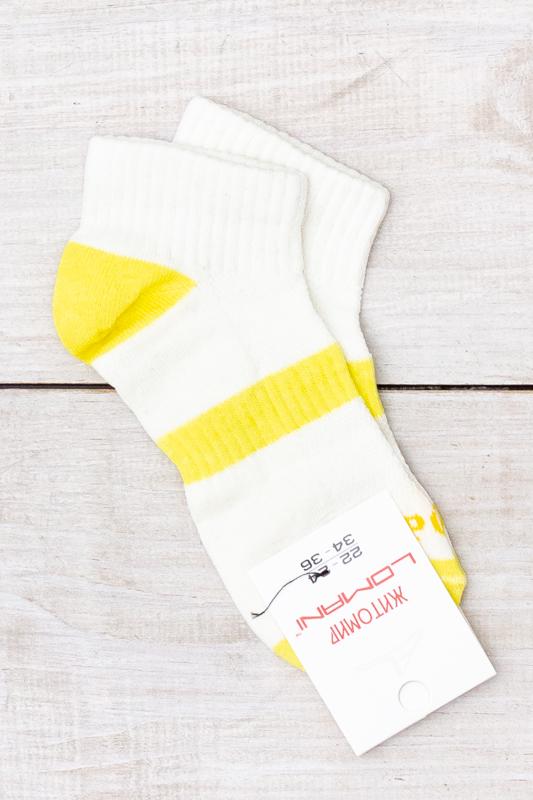 Шкарпетки для дівчаток літні Носи Своє р. 22/24 Жовтий (10623)