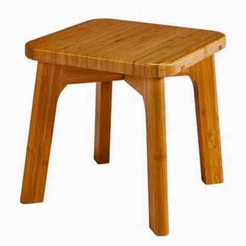 Табурет для ванной из дерева Ялорида Охра (ТВН-010704)