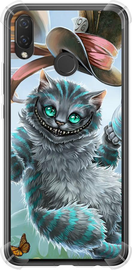 Чехол на Huawei Nova 3i Чеширский кот 2 (3993sp-1541-42517)