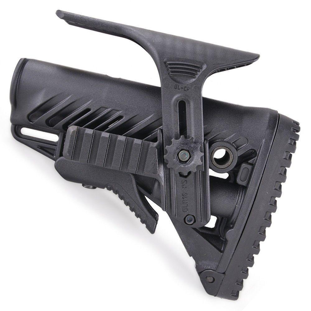 Приклад телескопический FAB Defense GLR-16 РCР с регулируемой щекой для AR15/M16 - фото 2 Приклад телескопический FAB Defense GLR-16 РCР с регулируемой щекой для AR15/M16 - фото 2