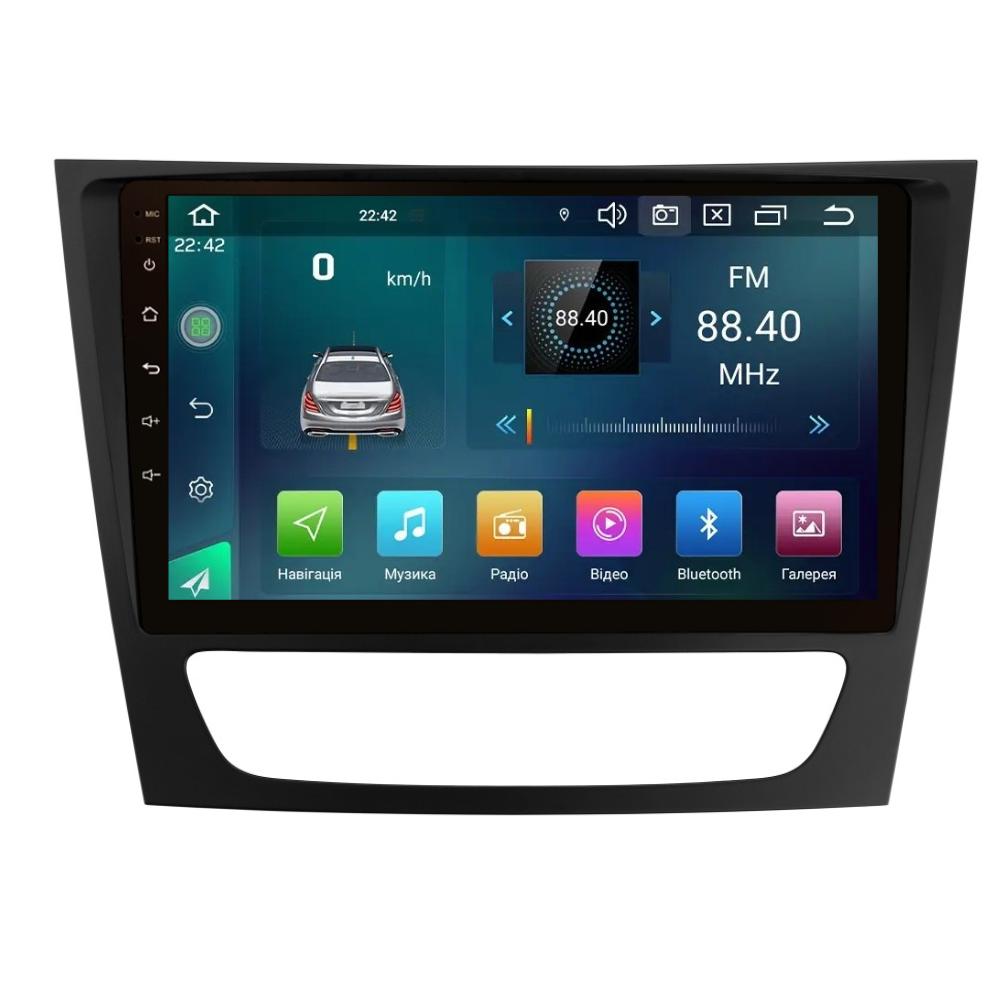 Магнітола штатна CYCLONE C9 CPL GSM Carplay 2/32 GB 4G для Mercedes W211 2002-2009 р. (AR-81364)