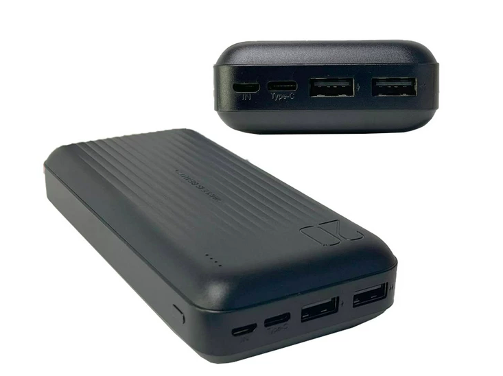 Повербанк Xo PB302 20000 mAh Black - фото 2 Повербанк Xo PB302 20000 mAh Black - фото 2