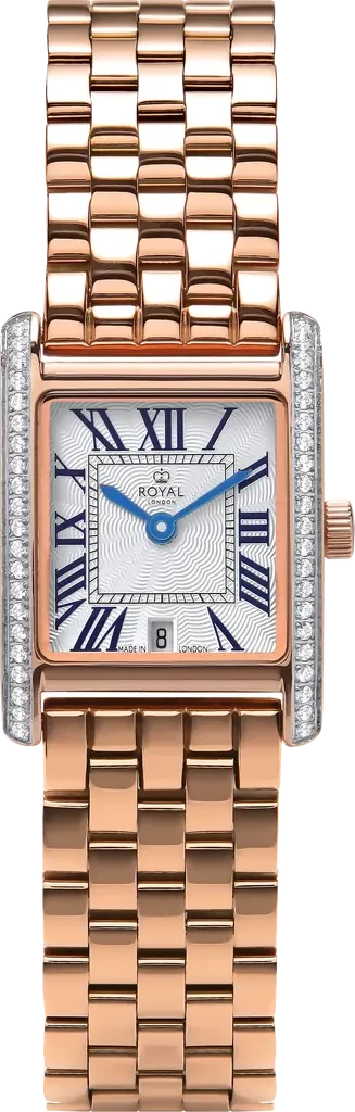 Наручные часы женские Royal London 21532-06 со стальным корпусом WR 50 м Белый (3145607182)