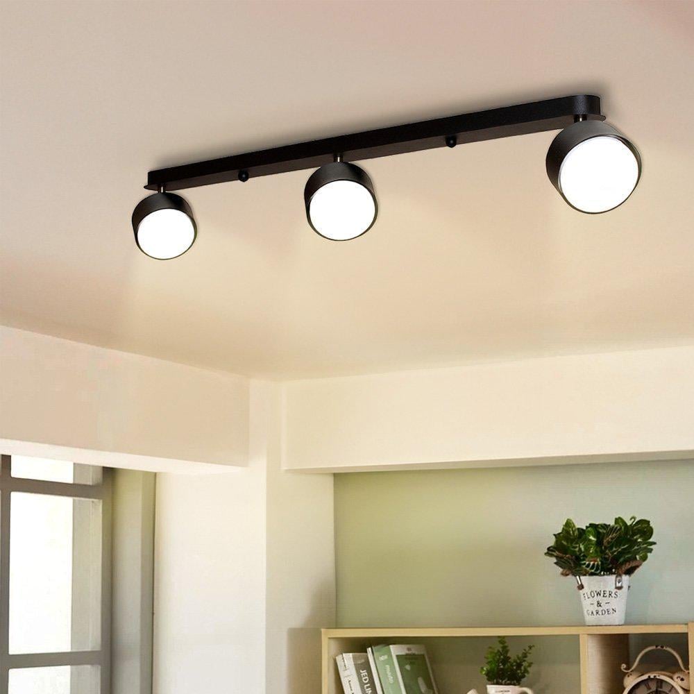 Потолочный светильник MSK ELECTRIC Copter GX53 спот с тремя поворотными плафонами (NL 80405-3 BK) - фото 2 Потолочный светильник MSK ELECTRIC Copter GX53 спот с тремя поворотными плафонами (NL 80405-3 BK) - фото 2