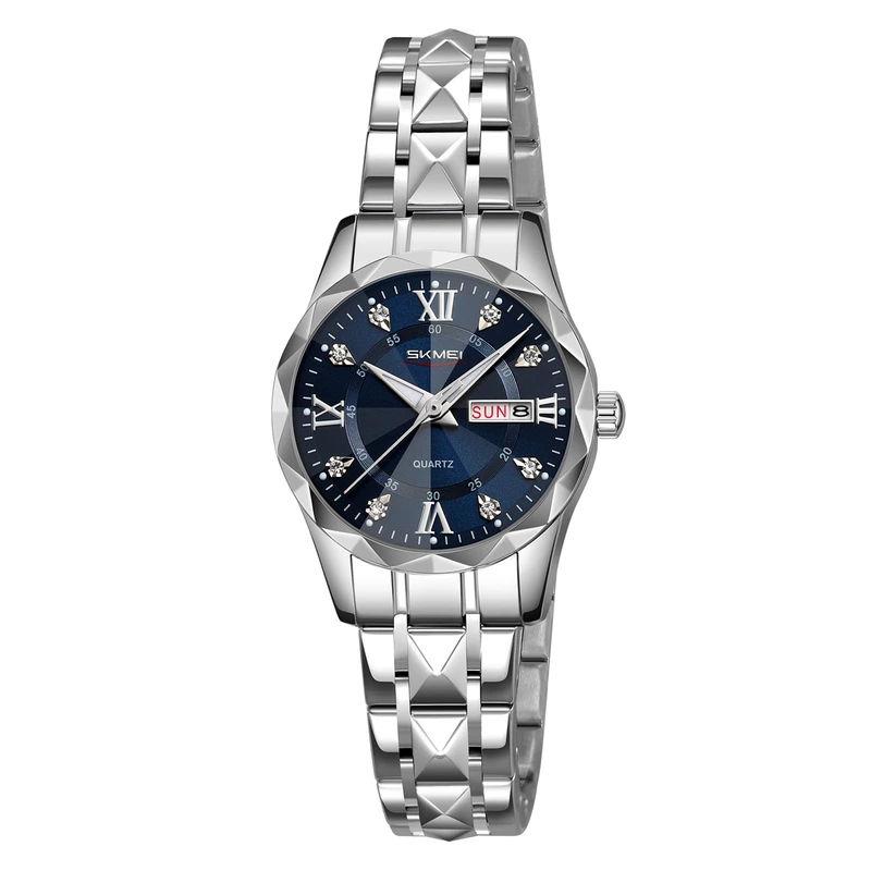 Наручний годинник Skmei 9370SIBU Silver/Blue