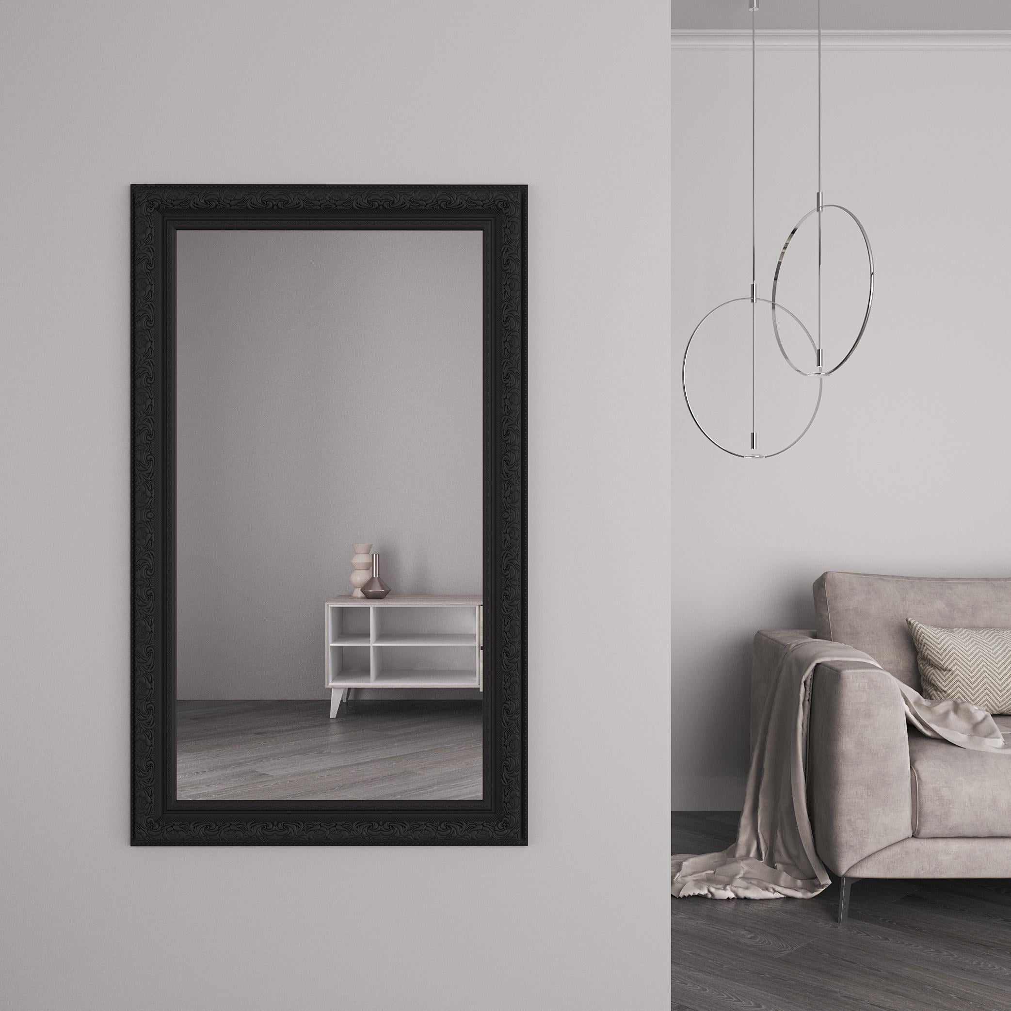 Зеркало настенное Black Mirror 156х66 см Черный (8731Р-101gr)