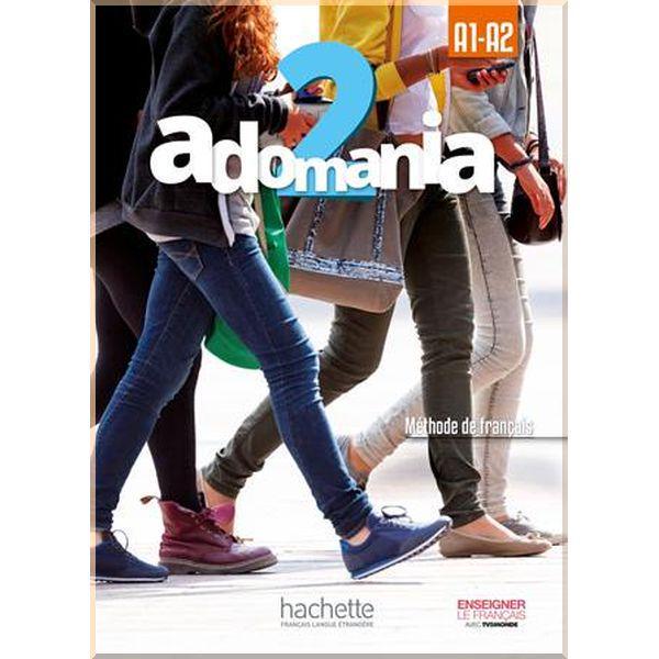 Учебник Adomania 2 Livre de l'élève avec DVD-ROM