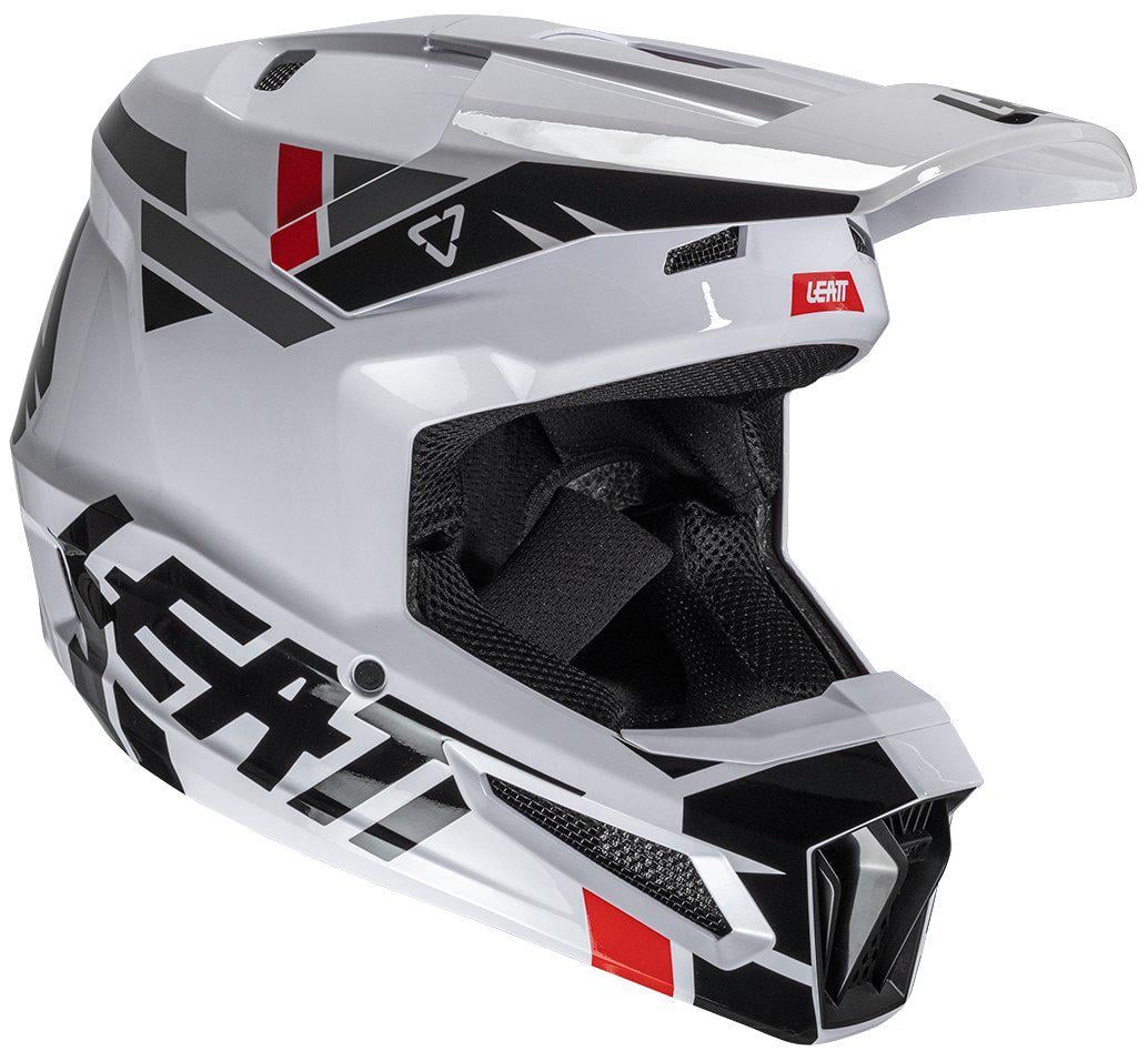 Мотошлем Leatt Moto 2.5 Helmet 2XL White (38589)