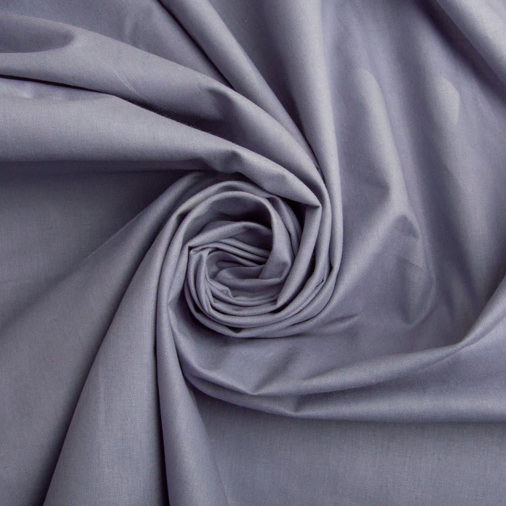 Ткань бязь ранфорс для постельного белья хлопок V-48 130 гр/м2 240 см Лиловый