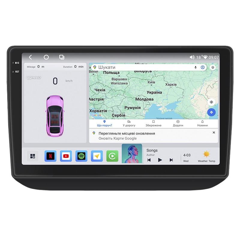 Автомагнітола штатна Lesko 4G/QLED/CarPlay/360°/GPS/Wi-Fi для Skoda Fabia II 2007-2010 4/64Gb 10" (2317936588) Автомагнітола штатна Lesko 4G/QLED/CarPlay/360°/GPS/Wi-Fi для Skoda Fabia II 2007-2010 4/64Gb 10" (2317936588)
