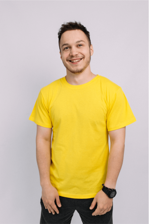 Футболка універсальна 6XL Жовтий (34004272)