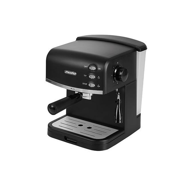 Кофемашина Mesko MS 4409 с капучинатором 15 Bar Black (111499) - фото 1