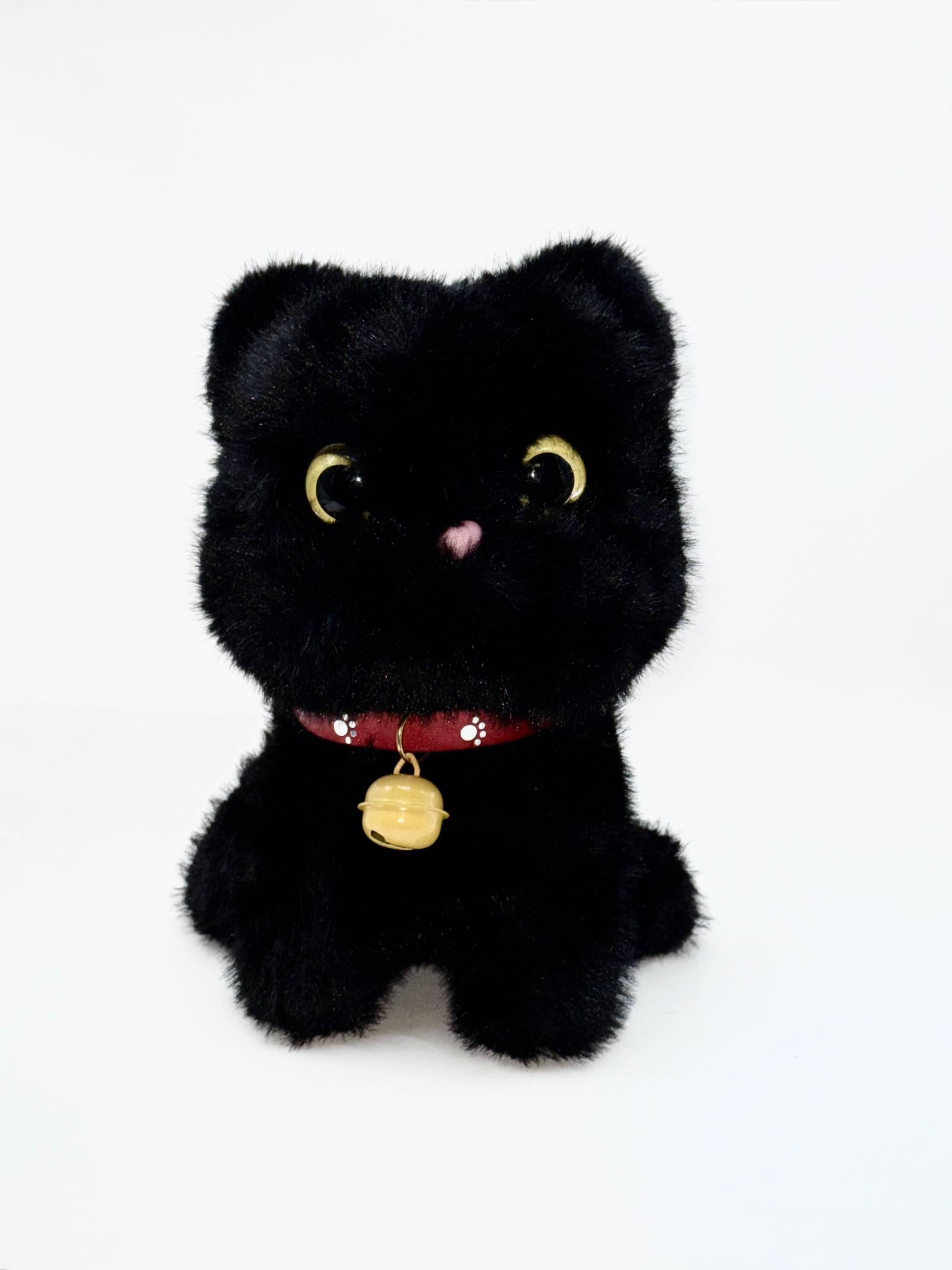 Мягкая игрушка Котенок 20 см Черный (RS87) Мягкая игрушка Котенок 20 см Черный (RS87)