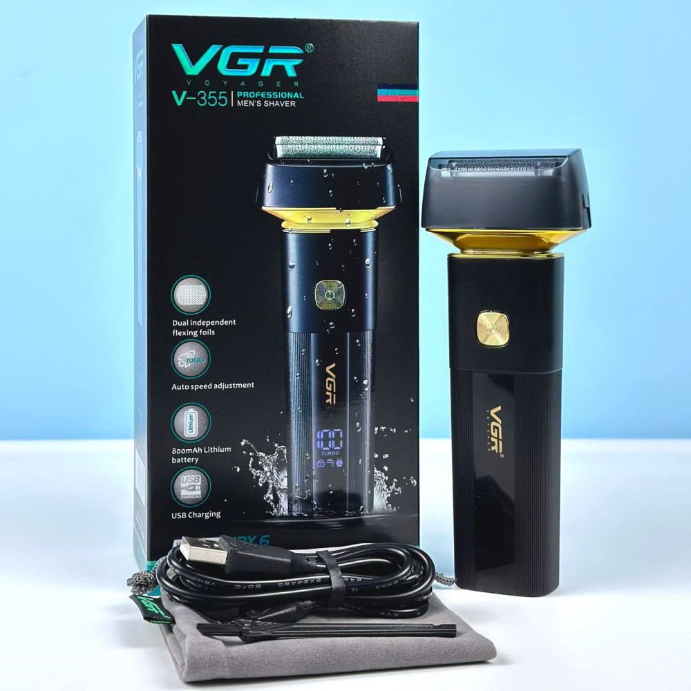 Електробритва шейвер VGR V-355 IPX6 800 мА (2601769127) - фото 3 Електробритва шейвер VGR V-355 IPX6 800 мА (2601769127) - фото 3