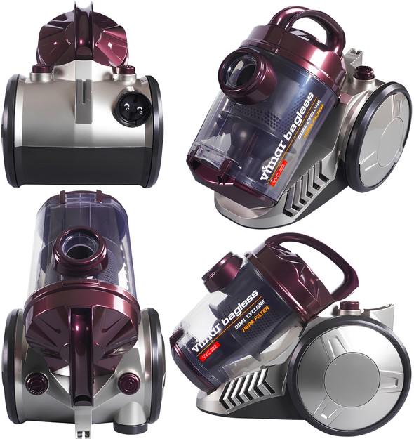 Пилосос колбовий без мішка Vimar vvc-222 R 2200 Вт (45767) - фото 8 Пилосос колбовий без мішка Vimar vvc-222 R 2200 Вт (45767) - фото 8