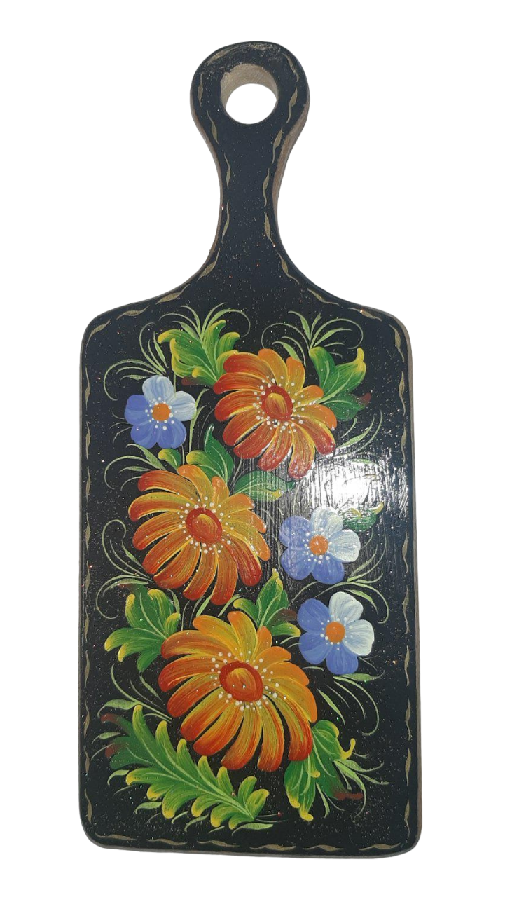 Доска-сувенир Гранд Презент Петриковская роспись деревянная (M-9M)