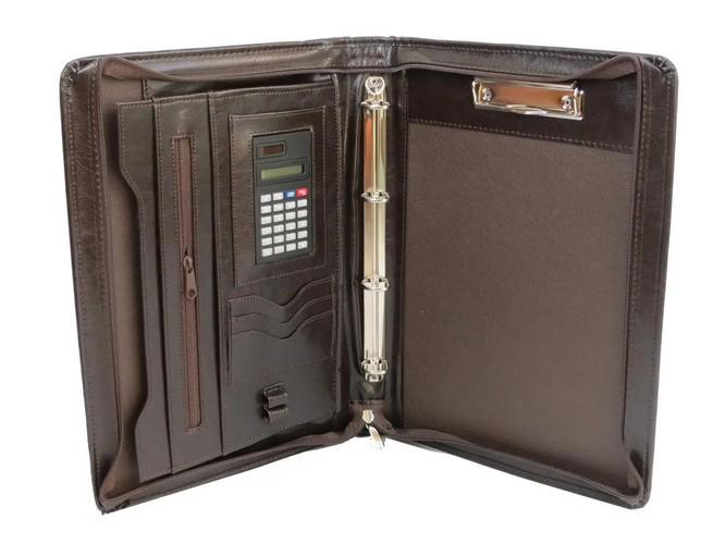 Папка деловая из искусственной кожи JPB Коричневый (super322_AK-11N brown)