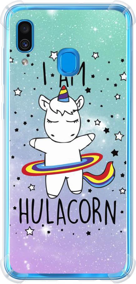 Чехол на Samsung Galaxy A20 2019 A205F I'm hulacorn (3976sp-1761-42517)