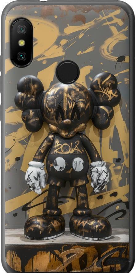 Чехол на Xiaomi Mi A2 Lite Bronze kaws (6097u-1522-42517)