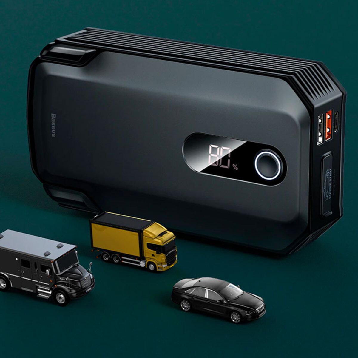 Пристрій пуско-зарядний BASEUS Super Energy Max Car Jump Starter 20000 mAh (CGNL020001-1) - фото 2 Пристрій пуско-зарядний BASEUS Super Energy Max Car Jump Starter 20000 mAh (CGNL020001-1) - фото 2