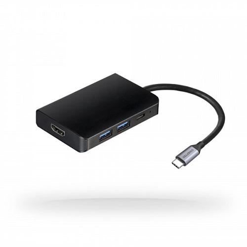 Док-станция Chieftec DSC-501 USB3.1 Type-C-HDMI/USB 3.0x2/USB-C/PD 60W - фото 1