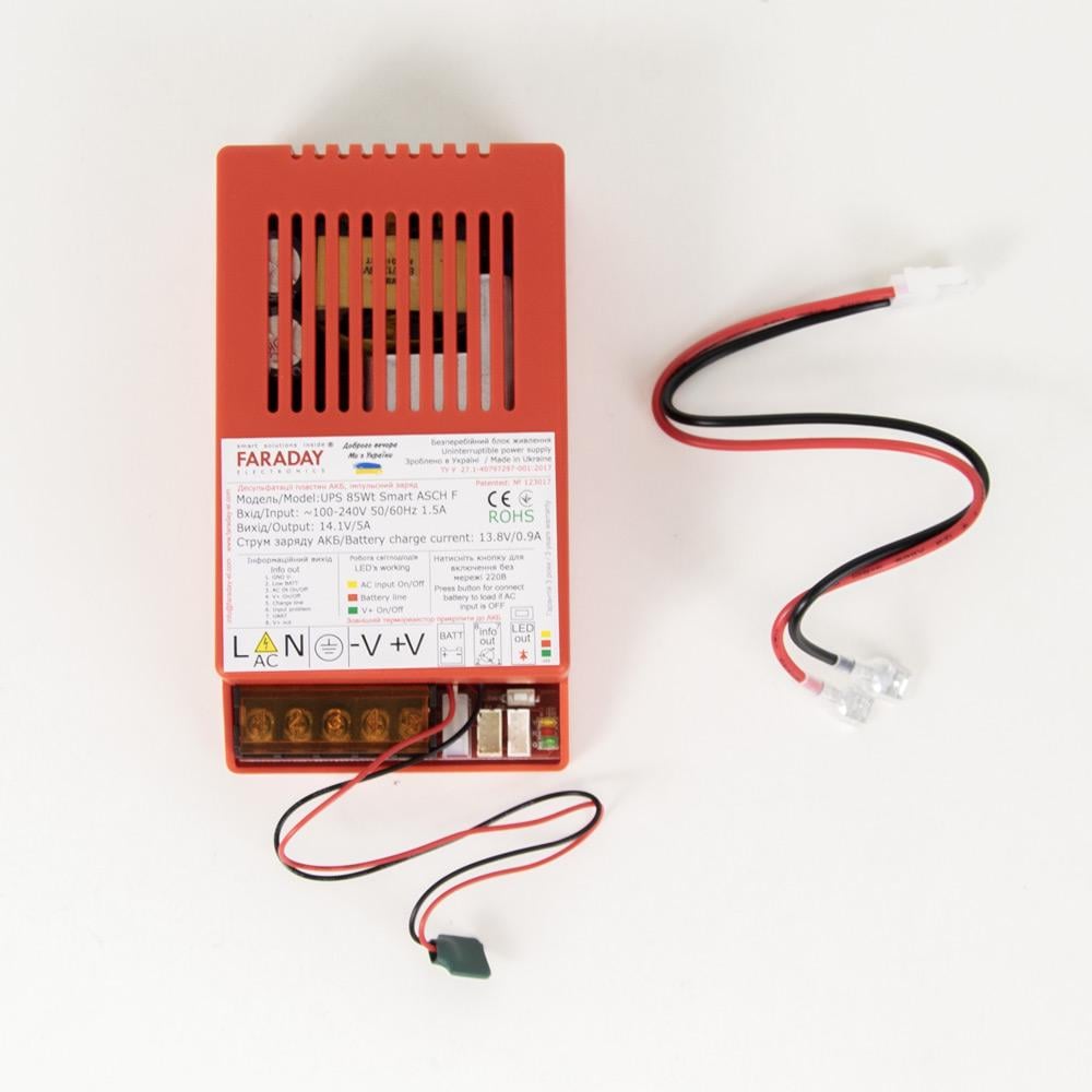 Блок безперебійного живлення Faraday Electronics БП UPS 85W Smart ASCH PL LFP (29190483) - фото 3 Блок безперебійного живлення Faraday Electronics БП UPS 85W Smart ASCH PL LFP (29190483) - фото 3