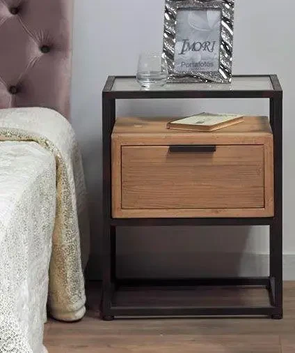 Тумба приліжкова Loft NS-1458 для спальні (3075780662)