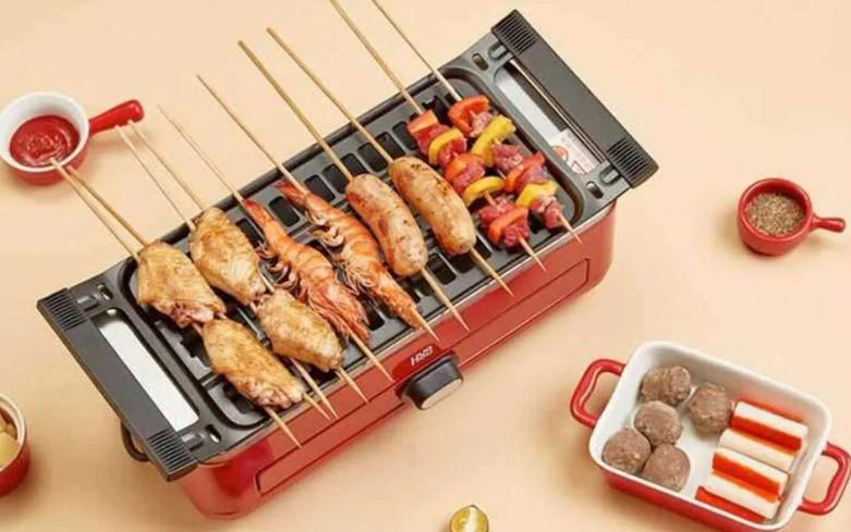Гриль электрическая HuoHou HU0202 Multifunctional Grill (HU0202) - фото 5