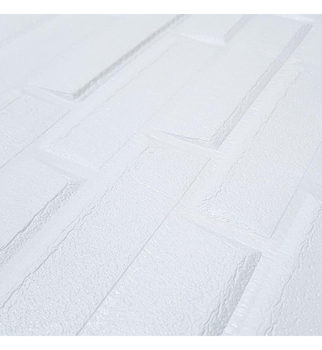 3D-панель Кладка самоклеющаяся 3080x700x5 мм Белый - фото 4 3D-панель Кладка самоклеющаяся 3080x700x5 мм Белый - фото 4