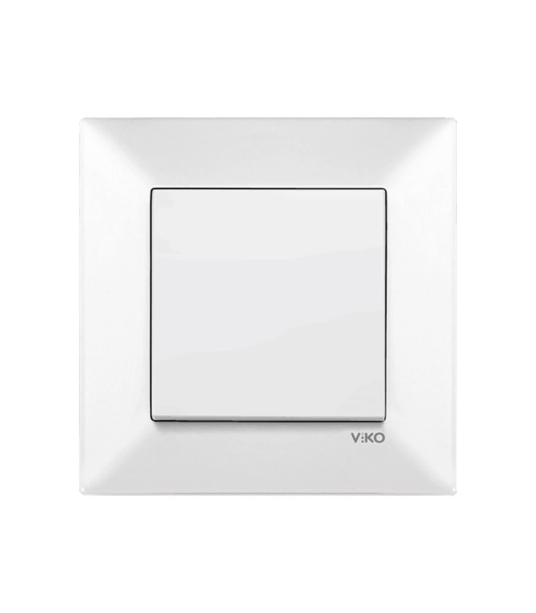 Вимикач VIKO Meridian 1 Білий (221400)