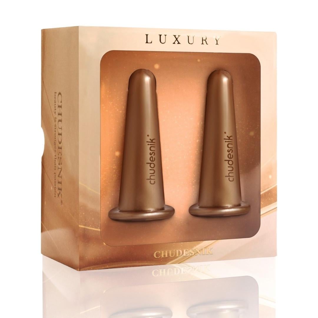 Банки массажные вакуумные Chudesnik БМП-20 для лица 2 шт. Бронзовый (89491688) Банки массажные вакуумные Chudesnik БМП-20 для лица 2 шт. Бронзовый (89491688)