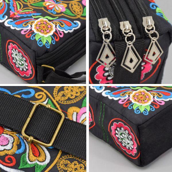 Женская сумка через плечо 3 отделения с молниями 27х18х8 см (C01076) - фото 10 Женская сумка через плечо 3 отделения с молниями 27х18х8 см (C01076) - фото 10