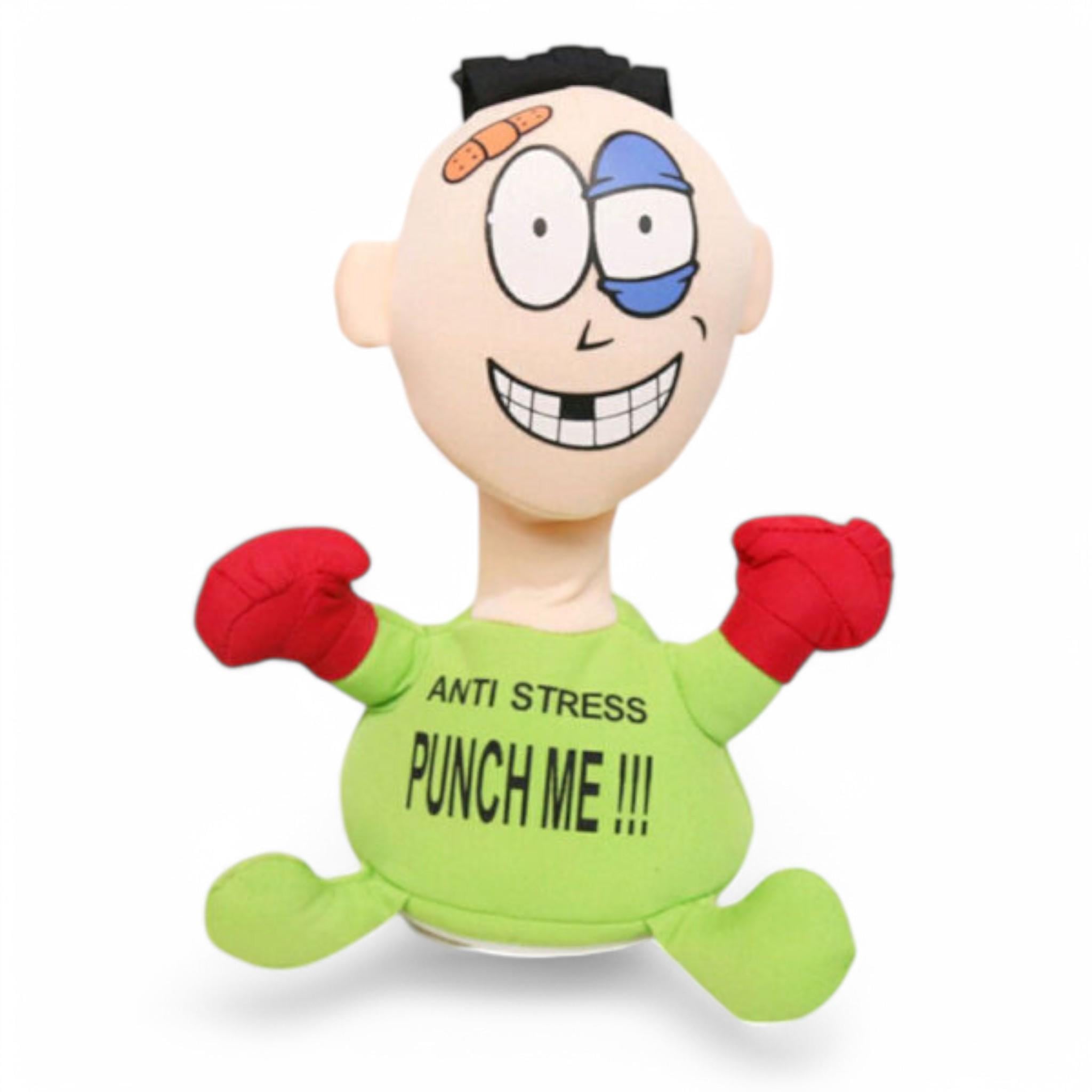 Игрушка антистресс Punch Me игрушка с музыкой и присосками Green (G_Punch Me Green)