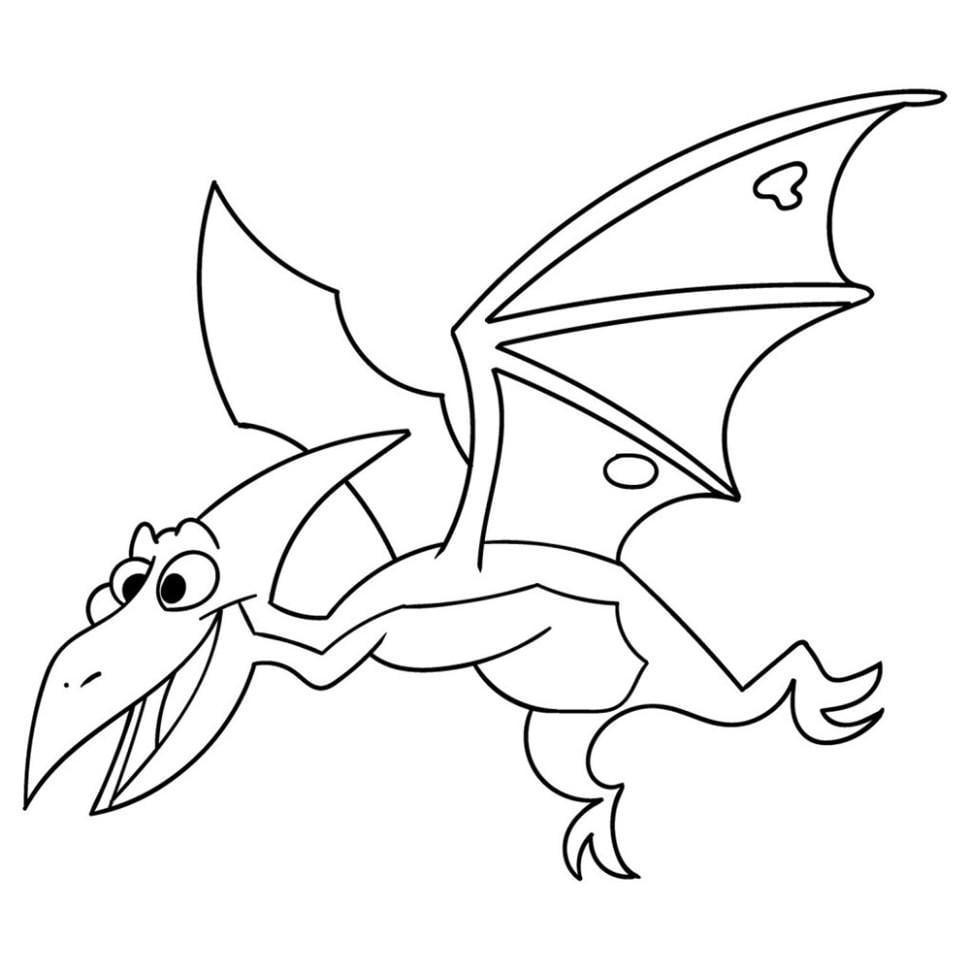 Дитяча розмальовка на полотні ART CRAFT Птерозаврик 15056-AC 25х30 см (RLT52144) - фото 2